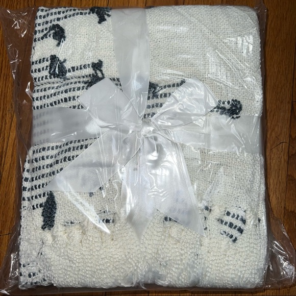 Revolution Home Lightweight Boho Throw in Teal NWT - Picture 2 of 7